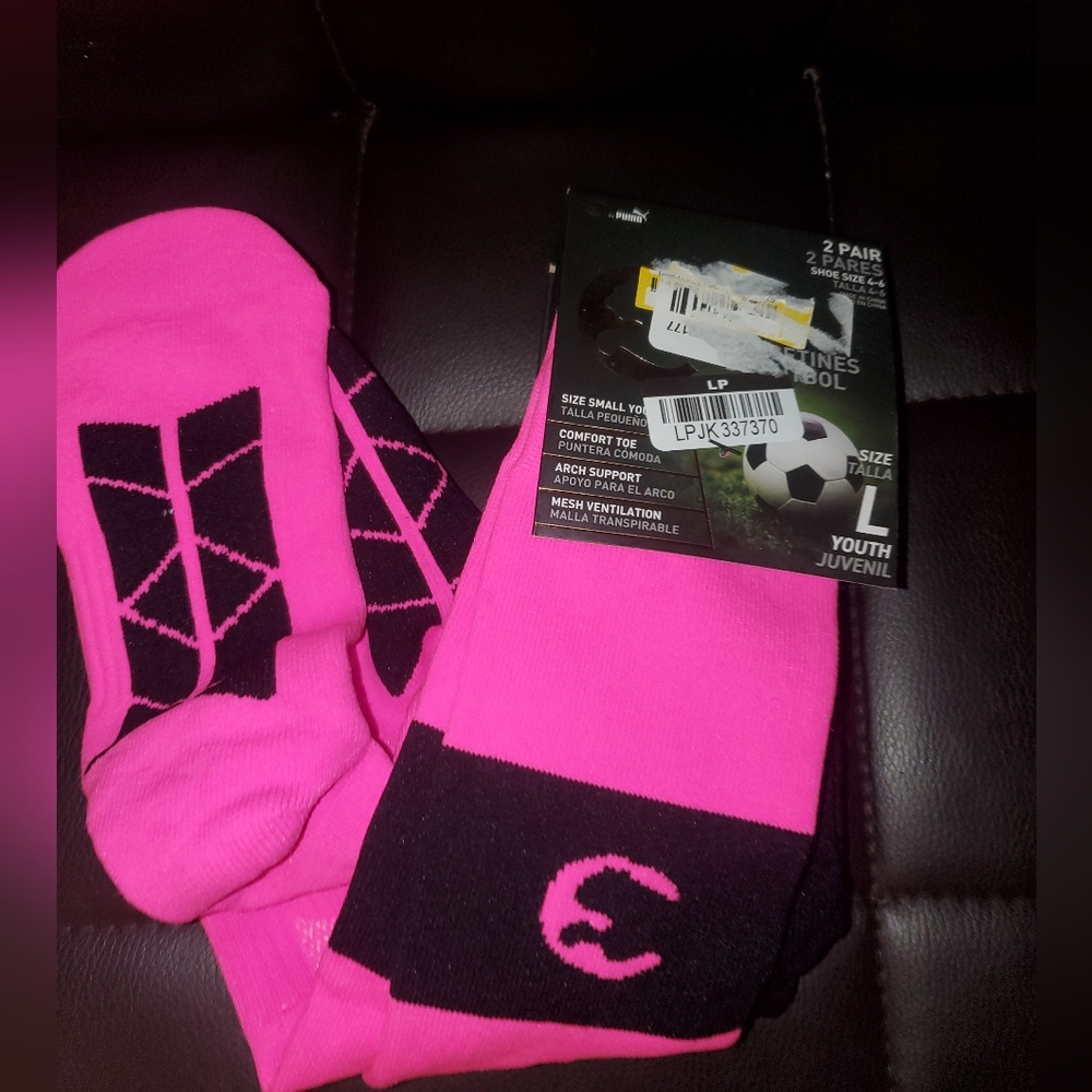 Procat By Puma 2 Pairs Youth Soccer Socks Large